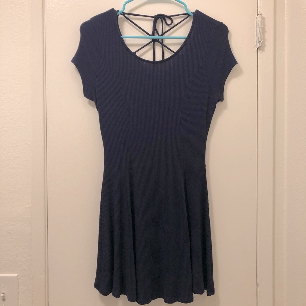 Navy blue Charlotte Russe dress